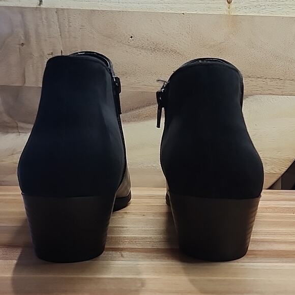STYLE & CO WILEYY BLACK ANKLE ZIPPER BOOTIES SIZE 10 NWOB CUTE - Picture 9 of 16
